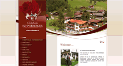 Desktop Screenshot of gaestehaus-schneeberger.at